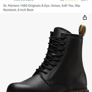 Dr. Martens Black High-Top Boots